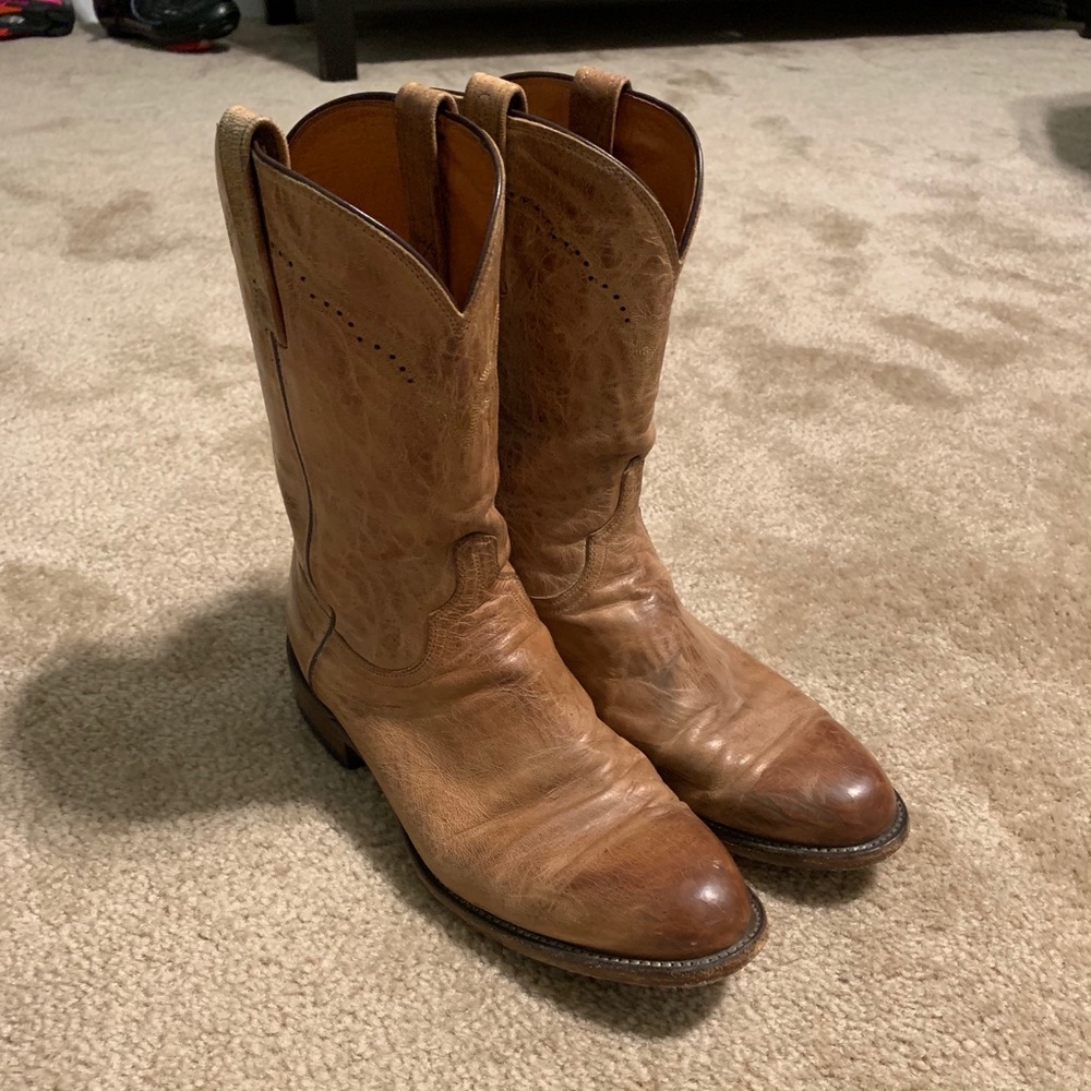 Lucchese Mad Dog Goat Roper Boot